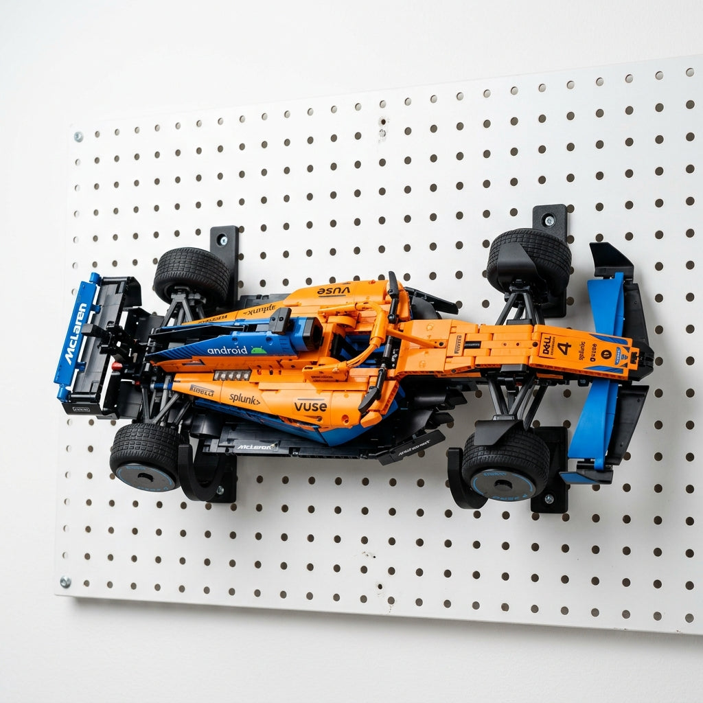Modular Pegboard Mount - McLaren Formula 1 Race Car