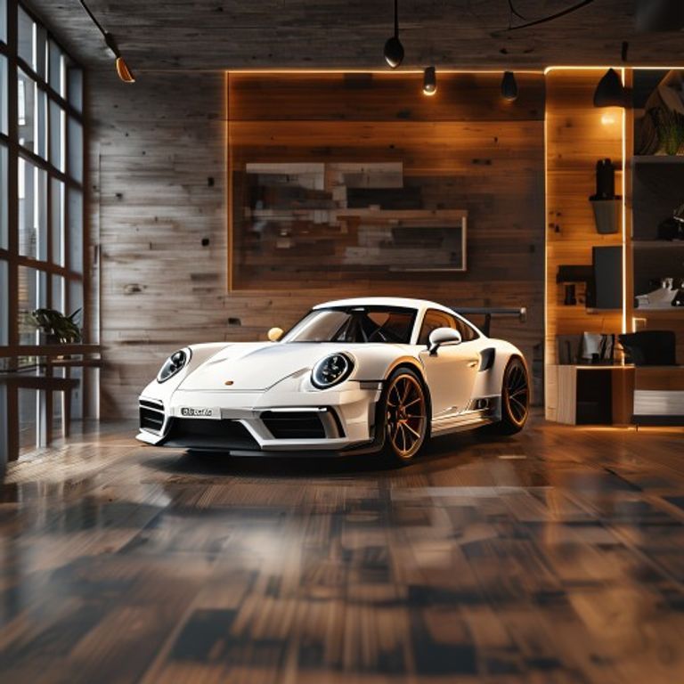 Angled Display Mount - Porsche 911 RSR